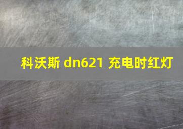 科沃斯 dn621 充电时红灯